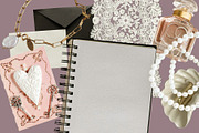 Pearl & Lace: Romantic Collage Kit, an Object Graphic by Anzhelika (Thumbnail 7 of 10)