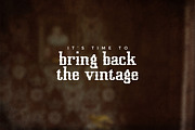 Xavier - Vintage Display Font, a Font by AndrewPixel (Thumbnail 8 of 9)