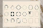 Elegant Bows & Frames – Clipart, a Decorative Illustration by NatalieArtsDenysenko (Thumbnail 4 of 11)