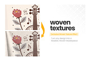 Woven Blanket Mockup | Hang on Wall, an Apparel Mockup by Mockups Studio (Thumbnail 3 of 9)