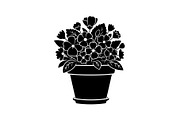 Flower Pot Silhouette Vector Bundle, an Illustration by jahid234 (Thumbnail 47 of 49)