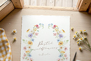Watercolor Flower -PASTEL WILDFLOWER, a Decorative Illustration by Beigetime (Thumbnail 7 of 15)