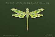 Enamel Pin & Card Mockups, a Merchandise Mockup by Komet & Flicker (Thumbnail 16 of 18)