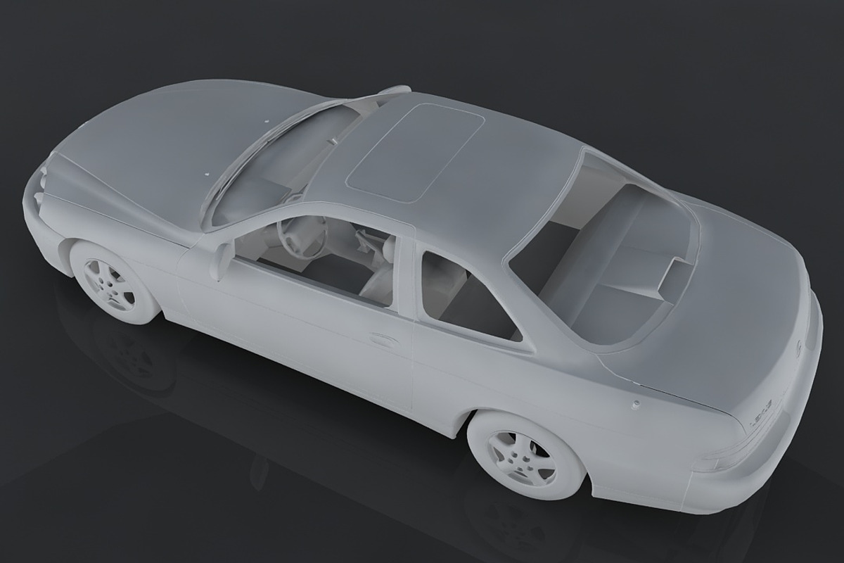 1997 Lexus SC300, a Cars & Vehicle 3D Model by valtriiu (Photo 8 of 12)