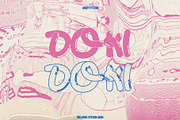 Curly Wurly | Retro Display Bubble, a Sans Serif Font by ana & yvy (Thumbnail 3 of 13)