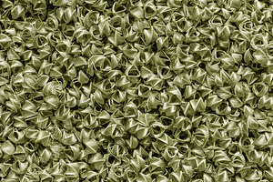 Background of bronze wires twisted into spirals in the form of p, a Background Photo by Eugene_Photo