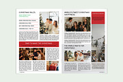 Christmas Newsletter, a Brochure Template by ROJI CREATOR (Thumbnail 2 of 5)