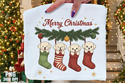 Funny Christmas Dog PNG, an Illustration by Daily.Designs (Thumbnail 4 of 10)