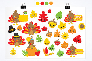 Thanksgiving Illustration Pack