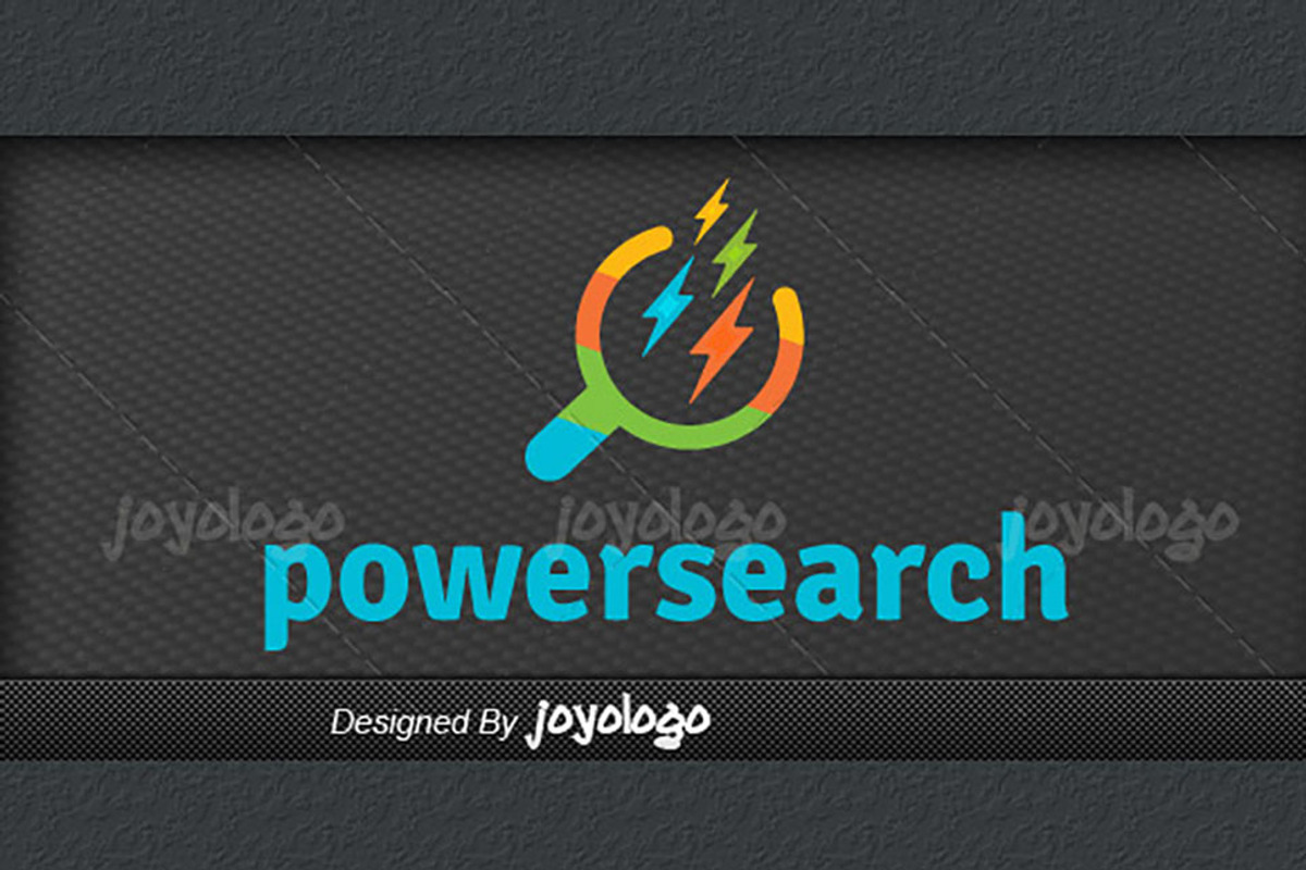 Pixel Thunders Power Search Logo, a Branding & Logo Template by joyologo (Photo 3 of 3)