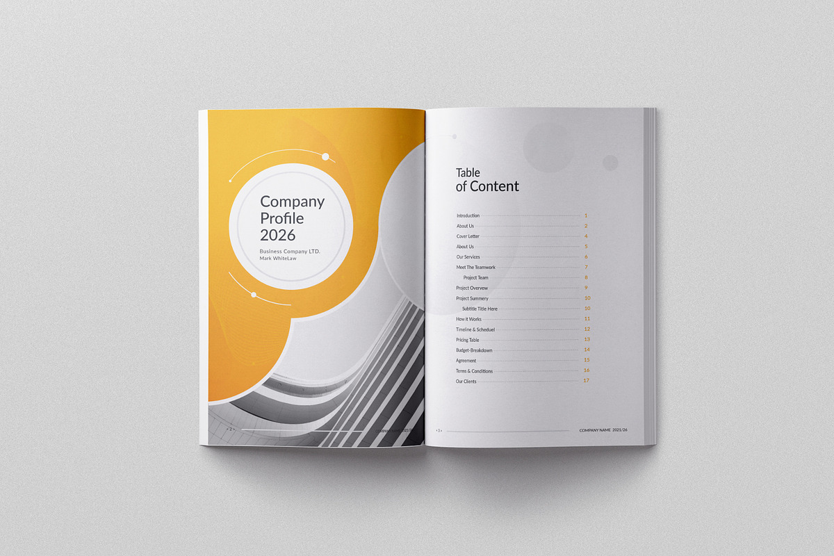 Company Profile 16 Pages, a Brochure Template by Brochure-Market (Photo 3 of 7)