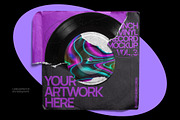 7 Inch Vinyl Record - Mockups Bundle, a Packaging Mockup by BULBFISH (Thumbnail 8 of 16)