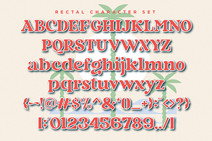 Rectal - Modern Retro Serif