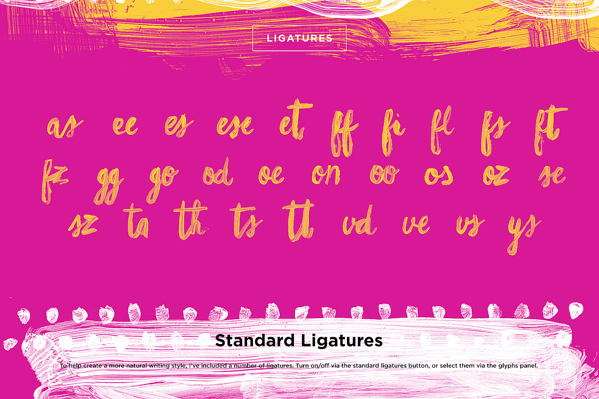 Script font Hello Monday SVG, a Script Font by Itsmesimon (Photo 17 of 25)
