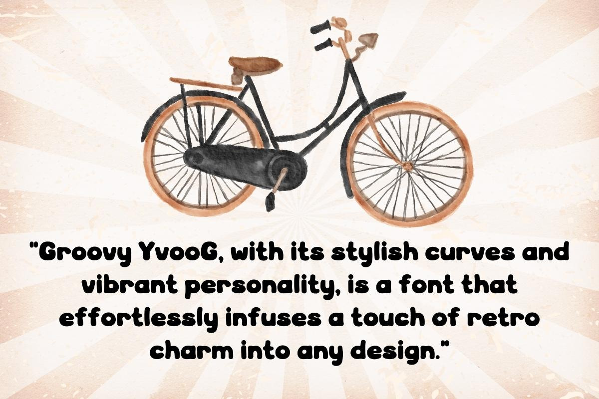Groovy YvooG - Handwritting, a Handwritten Font by Charmingbear59.design (Photo 3 of 5)