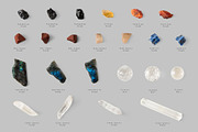 Crystals photos PNG files, an Illustration by wings of design (Thumbnail 5 of 6)