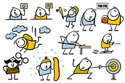 Cartoon sport set 1., an Illustration by eka panova (Thumbnail 2 of 6)