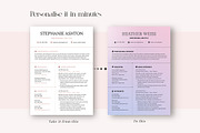 CANVA Resume Template / CV Set, a Resume Template by RWstudio (Thumbnail 7 of 8)