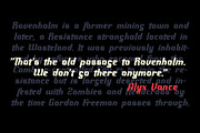 Ravenholm family, a Blackletter Font by NREY (Thumbnail 5 of 7)