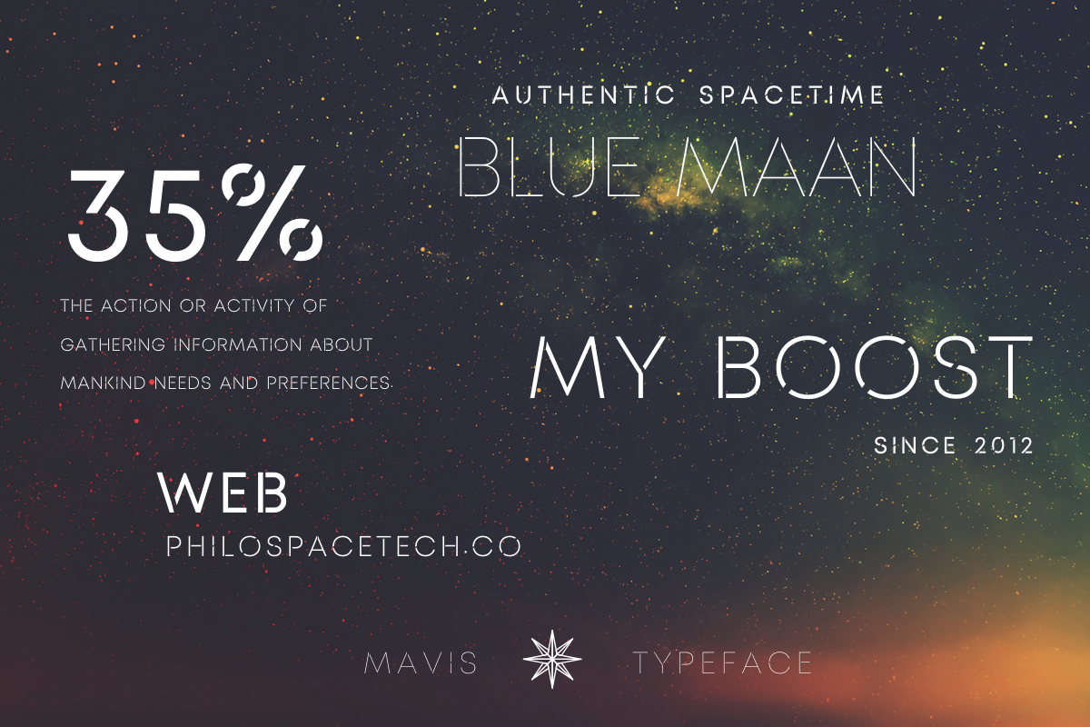 MAVIS SANS - FUTURISTIC TYPEFACE, a Sans Serif Font by CCS Type (Photo 4 of 20)