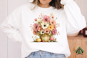 Whimsical Mother's Day Flowers Clipa, an Illustration by Craft Nest (Thumbnail 8 of 12)
