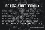 Botox font sans serif, a Sans Serif Font by gagego (Thumbnail 5 of 5)
