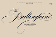 Bedlingham, a Script Font by Teweka (Thumbnail 1 of 12)