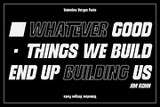 Bryson - Bold Typeface, a Sans Serif Font by Valentino Vergan (Thumbnail 10 of 14)
