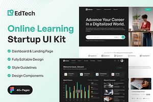 EdTech - Online Learning App UI Kit