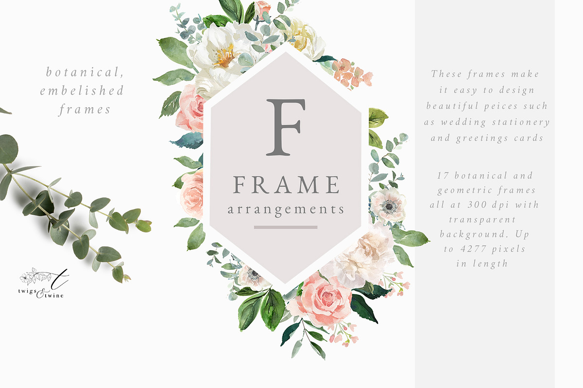 Flower Clipart - Dusk, an Illustration by Twigs and Twine (Photo 2 of 9)
