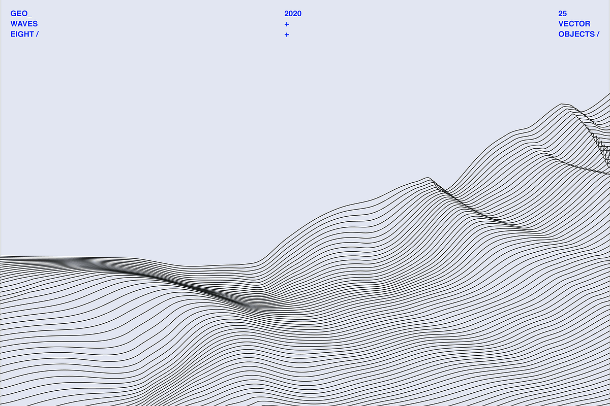 GEO_WAVES8 Vector Pack, a Background Graphic by codetoform (Photo 19 of 27)