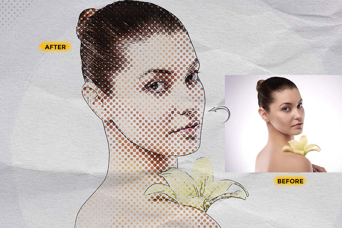 HALFTONE X Experimental Halftone, an Action Add-On by Studio Retouch (Photo 50 of 63)