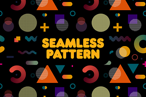 Memphis Pattern, a Pattern Graphic by Art's and patterns
