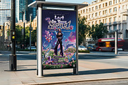 Y3K Concert Tour Poster PSD Template, a Poster Template by Bornx Design (Thumbnail 7 of 9)