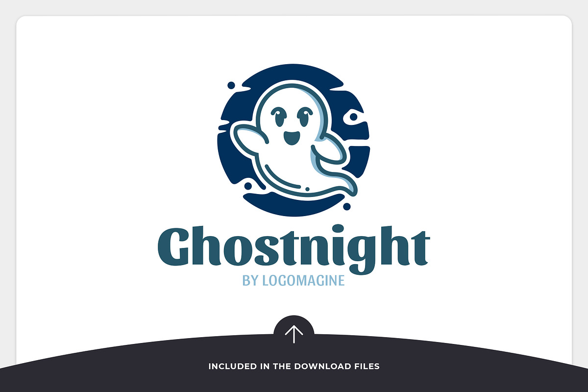 Ghost Night Logo Template, a Branding & Logo Template by LOGOMAGINE (Photo 9 of 16)