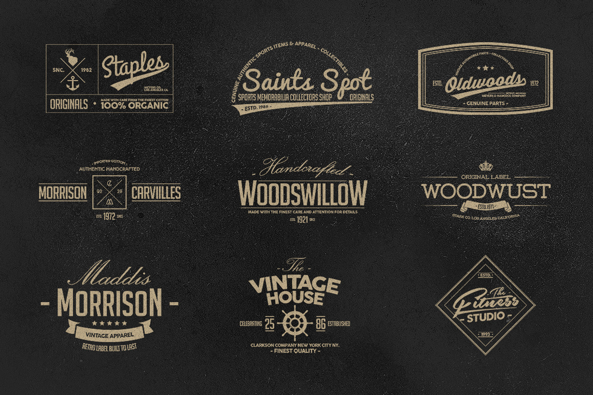 1500 Logos Bundle Collection, a Branding & Logo Template by Graphicdome (Photo 108 of 185)