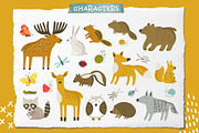 Forest animals collection, a Graphic by Murvin (Thumbnail 2 of 11)