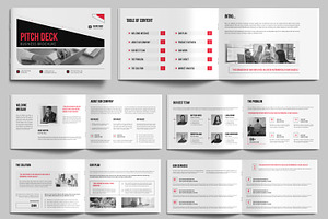 Pitch Deck Brochure Design, a Brochure Template by MightyDesign