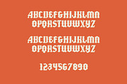 Fulton Hand Drawn Font, a Blackletter Font by nickqtx (Thumbnail 4 of 4)