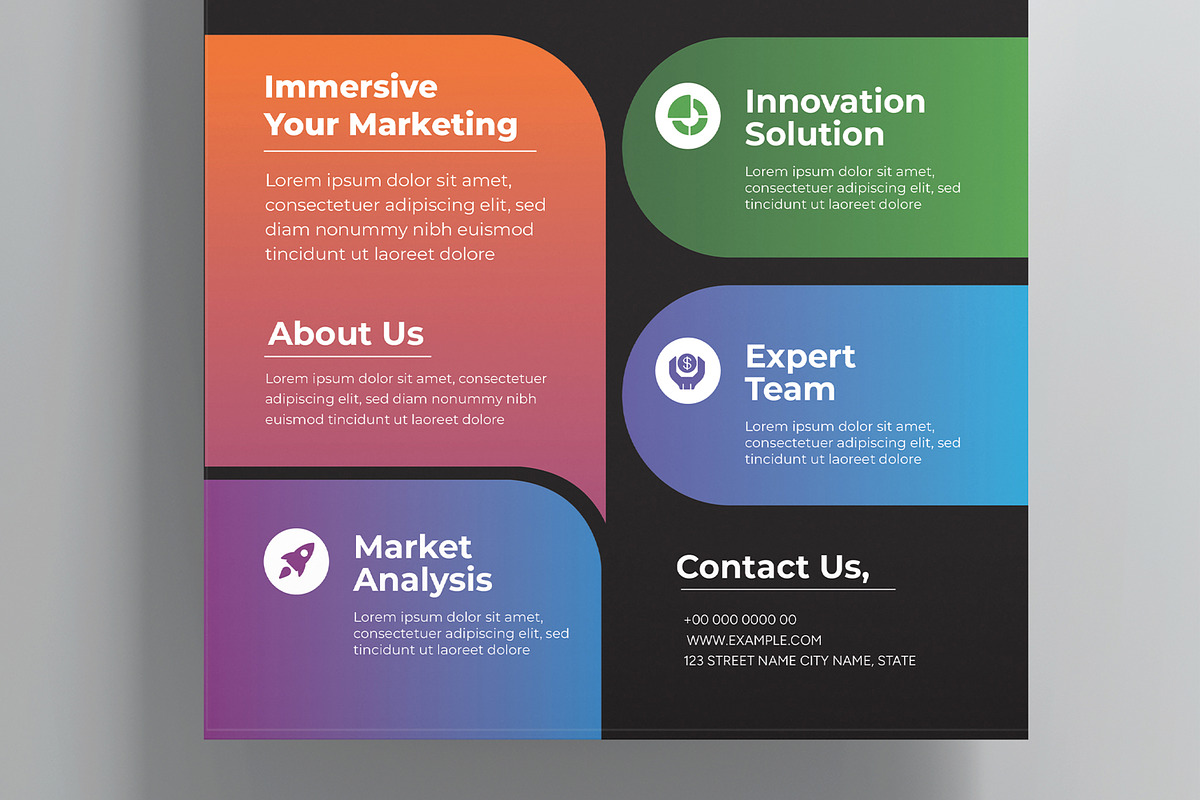 Corporate Business Flyer Design, a Flyer Template by MightyDesign (Photo 3 of 8)