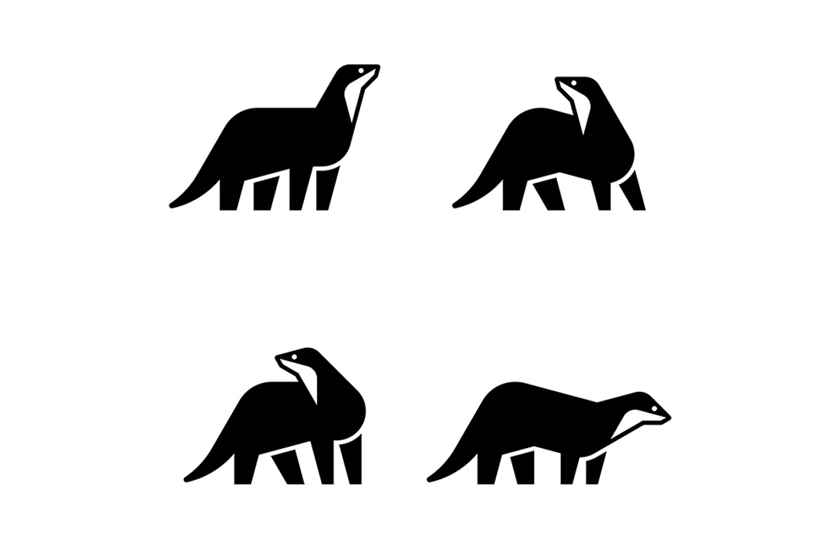 Otter Logo, a Graphic by NataliiaVolyk (Photo 2 of 6)