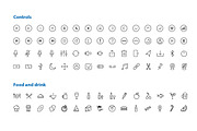 512 Thin Line Icons, an Outline Icon by Okodesign Market (Thumbnail 3 of 5)