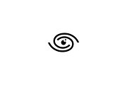 Minimalist Modern Eye Logo, a Branding & Logo Template by Luxury Logos (Thumbnail 3 of 4)