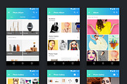 Material Theme UX/UI Kit, an UI Kit Template by App for Mobile & Website (Thumbnail 5 of 9)