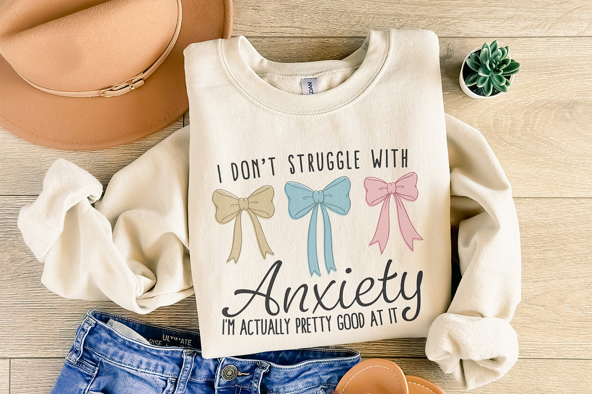 Coquette Mental Health Bow PNG, an Illustration by SharpMarketplace (Photo 8 of 9)
