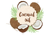 Coconut Design Kit, a Decorative Illustration by Artspace (Thumbnail 3 of 6)