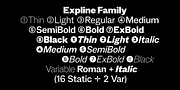 Expline, a Sans Serif Font by Formatype Foundry (Thumbnail 2 of 16)