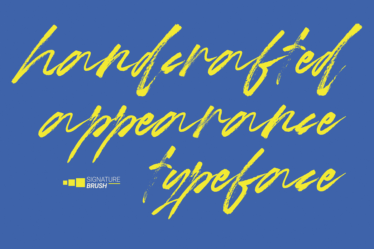 Rosebury Script | Signature Brush, a Handwritten Font by Ardana Creative (Photo 2 of 15)