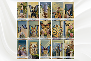 Butterfly Oil Painting Tarot Deck, an Object Illustration by Mugio (Thumbnail 2 of 6)
