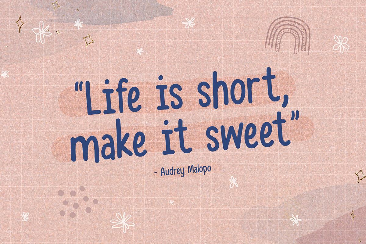 Marviona - Sweet Handwritten, a Font by Arterfak Project (Photo 2 of 11)